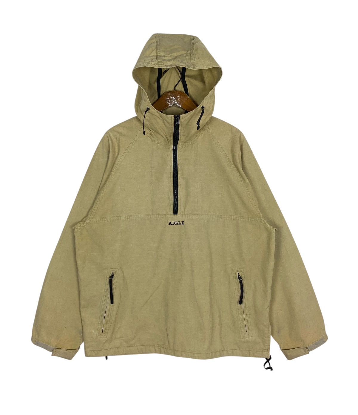 Aigle Rare‼️ Aigle Hoodie Jacket Half Zip Size US M / EU 48-50 / 2 - 1 Thumbnail