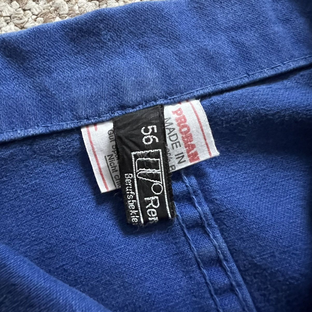 Vintage Vintage German sanfor faded works chore jacket Size US XL / EU 56 / 4 - 16 Thumbnail