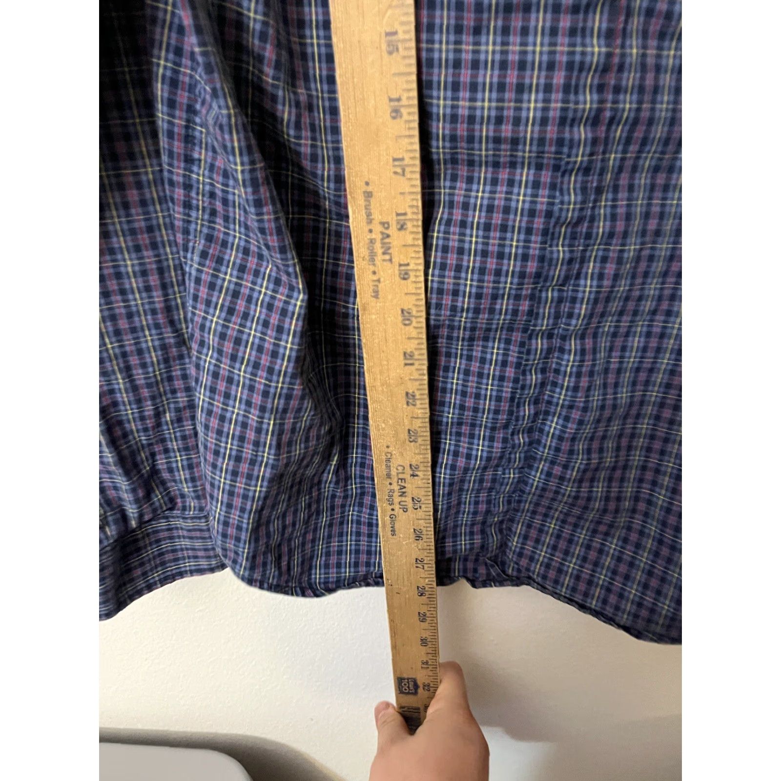 Ben Sherman VINTAGE Ben Sherman Shirt Men M Blue Plaid Button-Down Long Sleeve Stretch Shirt Mens M Blue Plaid Check Button Down Long Sleeve Stretch Size US M / EU 48-50 / 2 - 4 Thumbnail