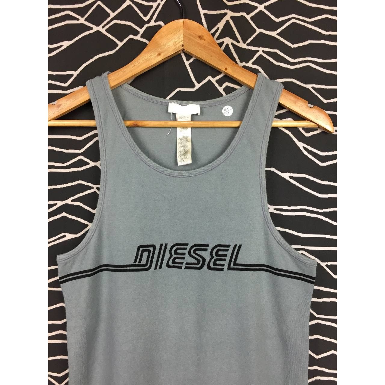 Diesel Vtg Diesel Spell Out Logo Made In Italy Tank top Size US M / EU 48-50 / 2 - 3 Thumbnail