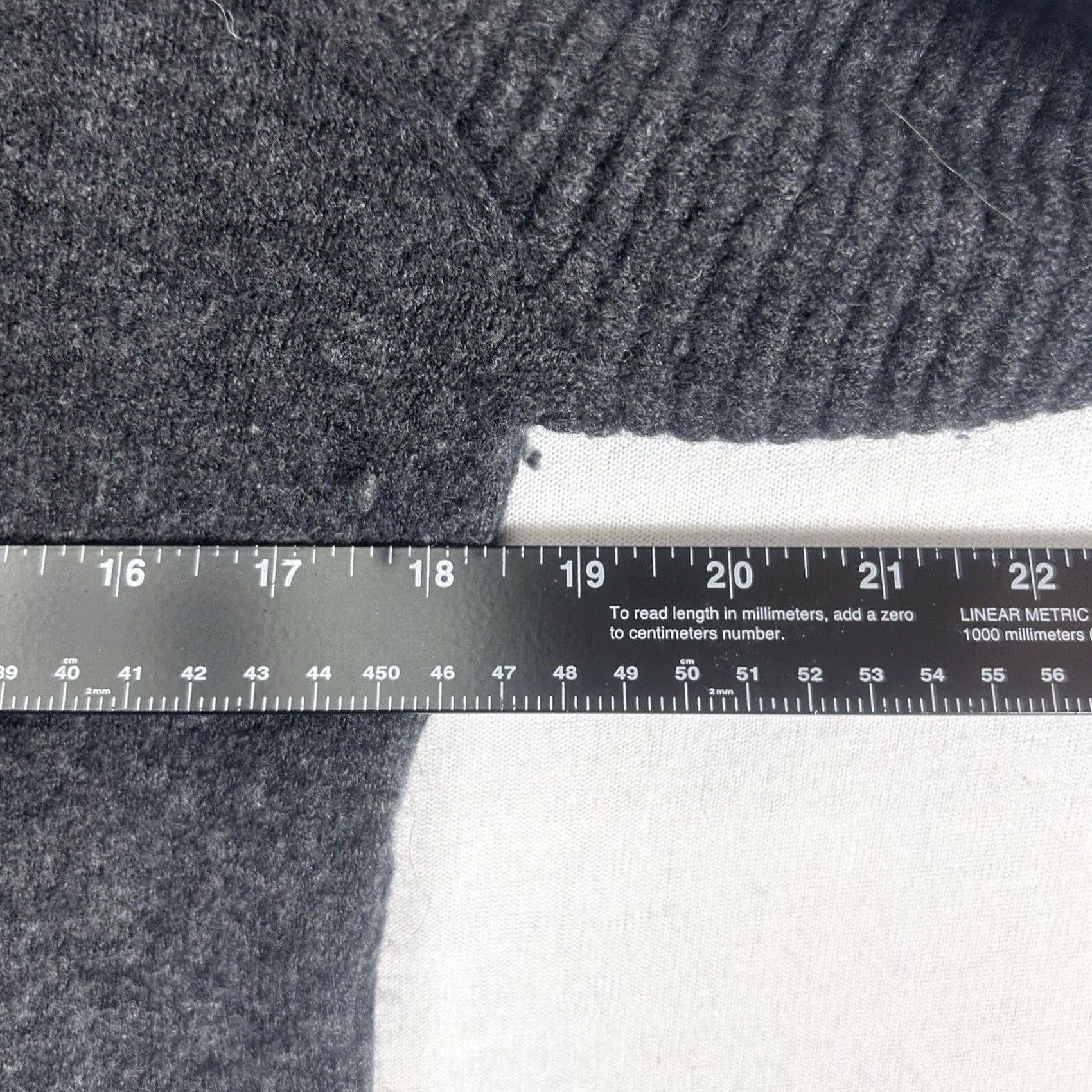 Banana Republic Banana Republic Sweater Crew Neck Cable-Knit Lightweight Wool-Ac Alpaca Blend Women M Gray Pullover Knit 90s Style? Size M / US 6-8 / IT 42-44 - 5 Thumbnail
