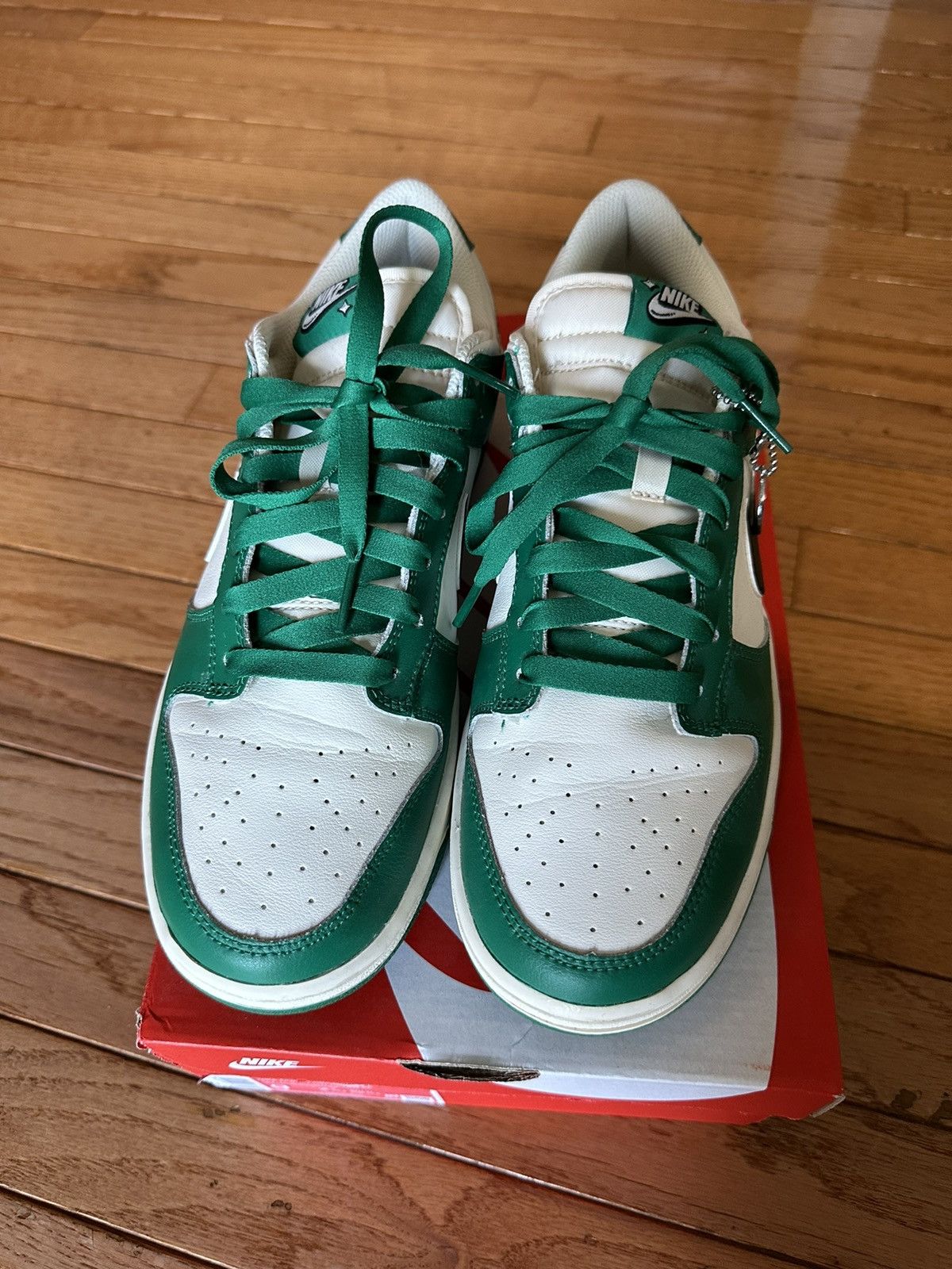 nike dunk low lottery malachite