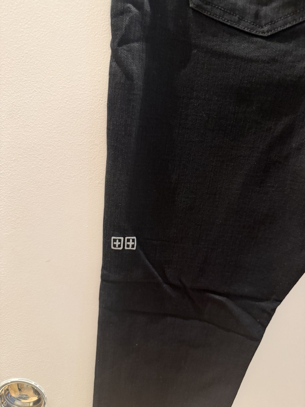 Ksubi Ksubi Van Winkle Slice Black Jeans Size 33 Size US 33 - 3 Thumbnail