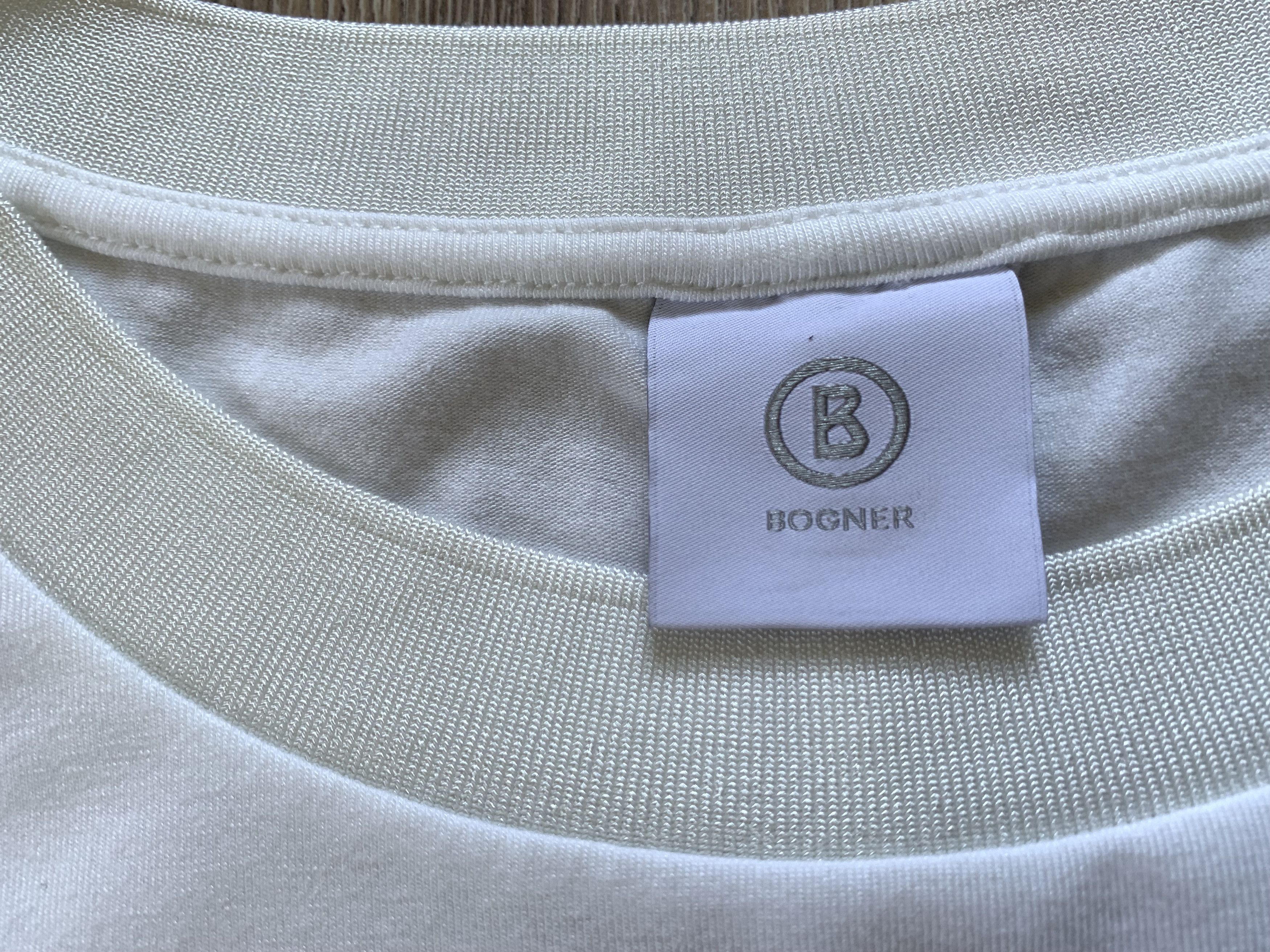Bogner Bogner Basic White Breatheble Long Sleeeve T Shirt Size US M / EU 48-50 / 2 - 7 Thumbnail