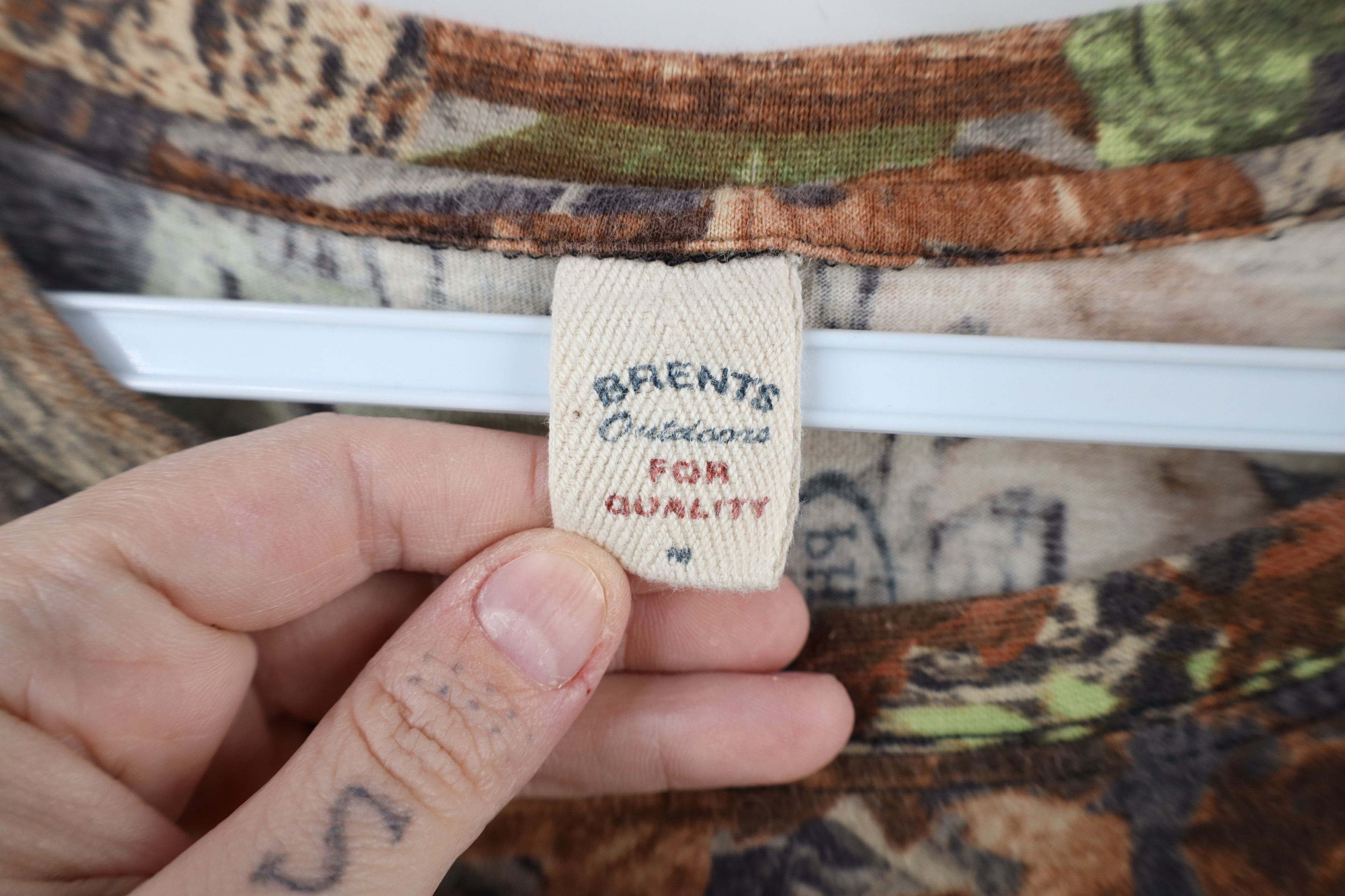 Vintage Vintage 90s Y2K Streetwear Camouflage Long Sleeve T-Shirt Size US M / EU 48-50 / 2 - 6 Thumbnail