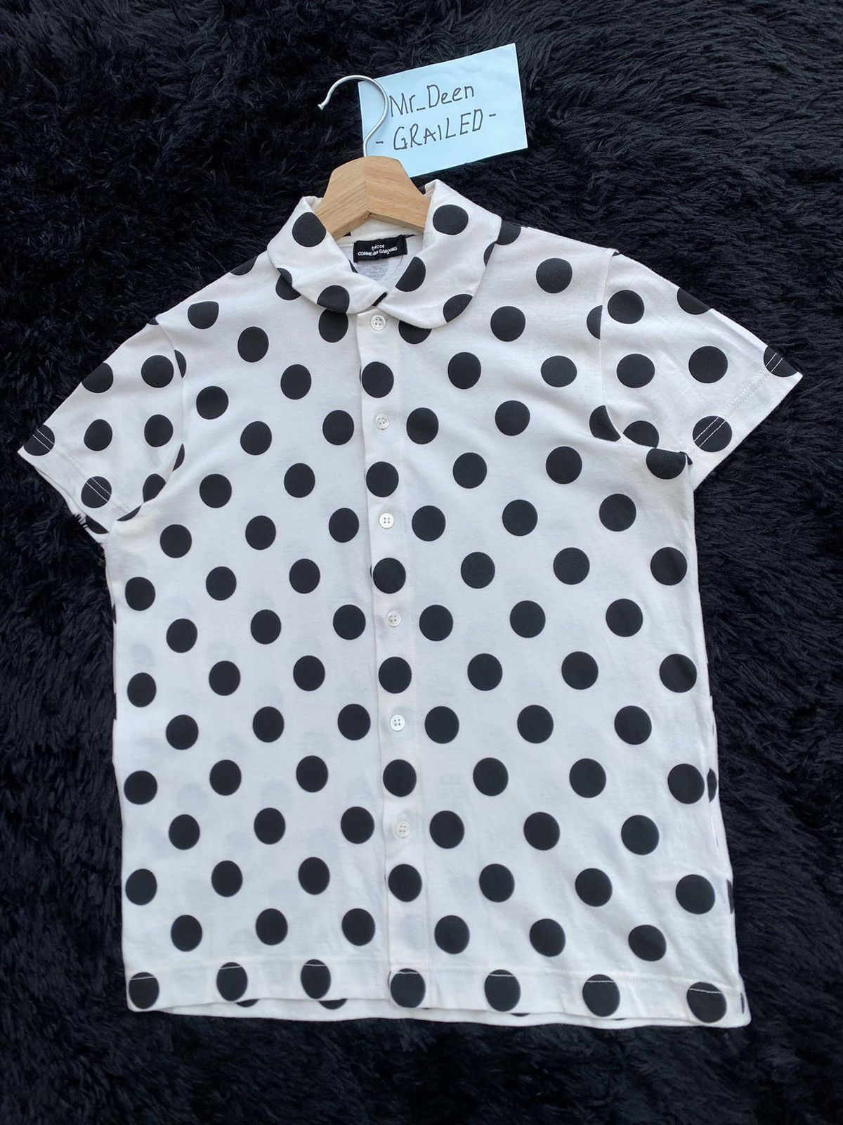 Comme des Garcons Rare tricot Comme Des Garcons CDG AD2006 Polka Dots Shirt Size S / US 4 / IT 40 - 3 Thumbnail