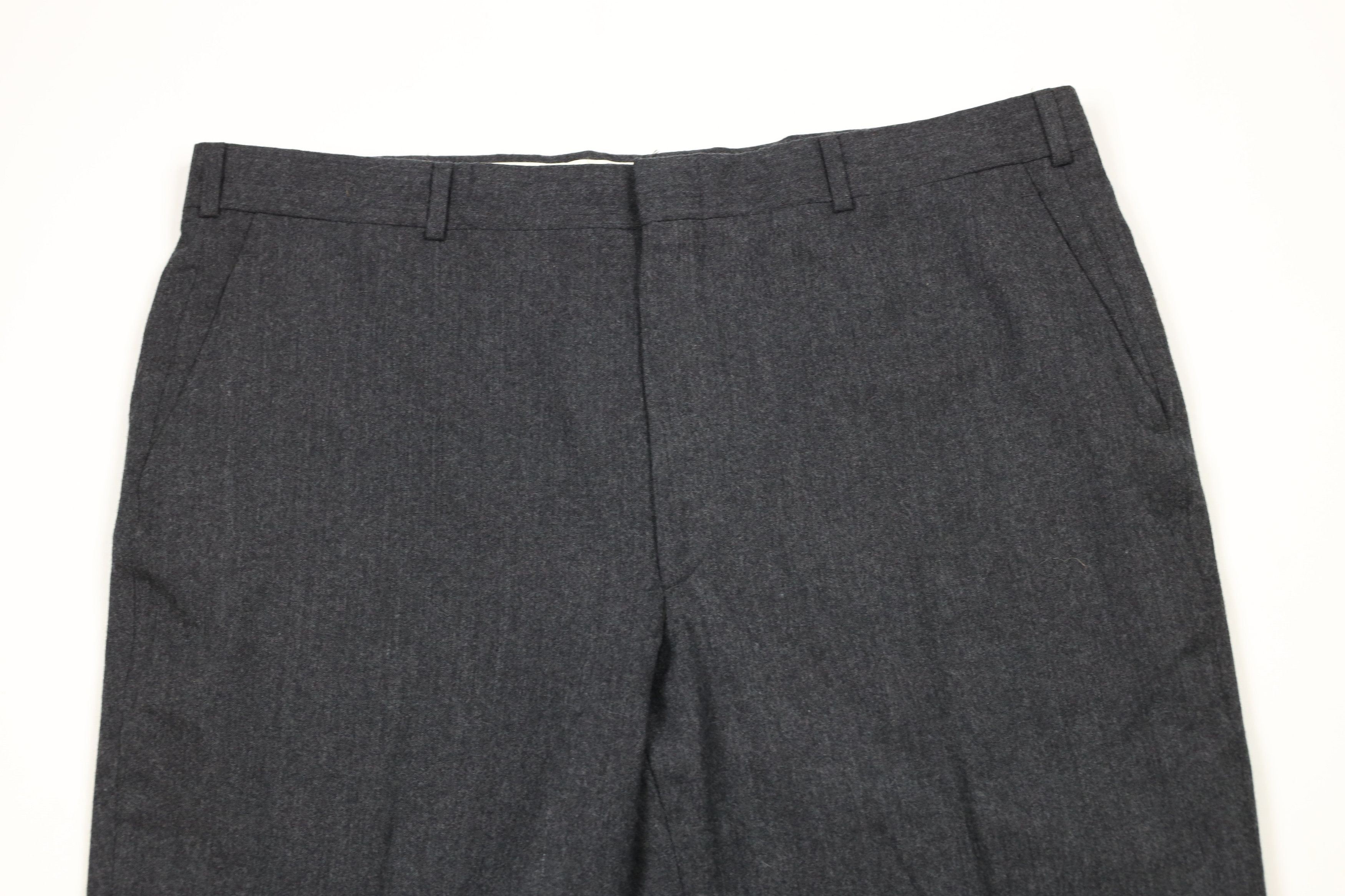 Vintage Vintage 90s Streetwear Wide Leg Chino Pants Charcoal USA Size US 40 / EU 56 - 2 Thumbnail