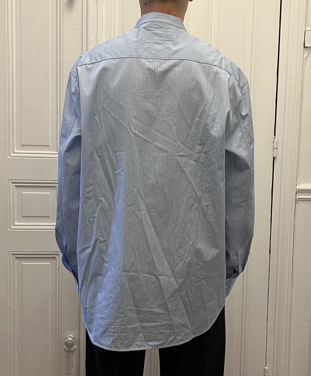 Jil Sander Jil Sander Wednesday stripe shirt Size US M / EU 48-50 / 2 - 3 Thumbnail