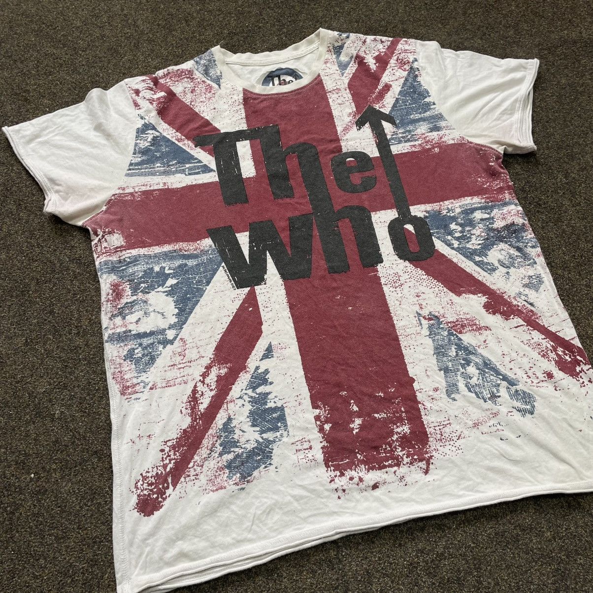 Vintage Vintage 90s The Who Sun Faded Band Graphic Tee Punk Baggy XL Size US XL / EU 56 / 4 - 4 Thumbnail