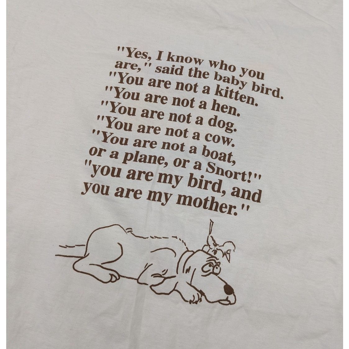 & Other Stories × Vintage Vintage "Are you my Mother?" Children's Book promo t-shirt Size US L / EU 52-54 / 3 - 4 Thumbnail