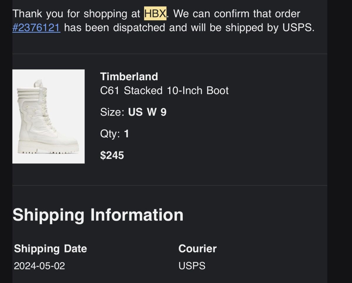 Timberland Timberland x Conceptkicks x Vibram C61 Stacked 10-Inch Boot Size US 9 / IT 39 - 15 Thumbnail