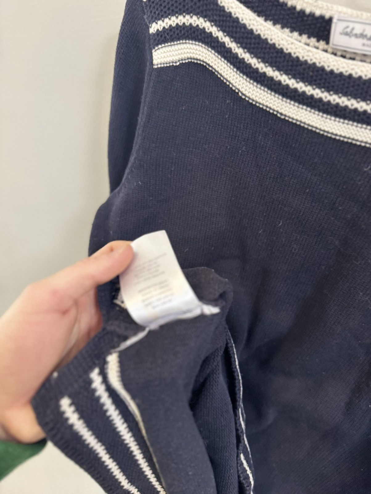 Salvatore Ferragamo × Vintage Vintage Salvatore Ferragamo knitwear sweater Size L / US 10 / IT 46 - 6 Thumbnail