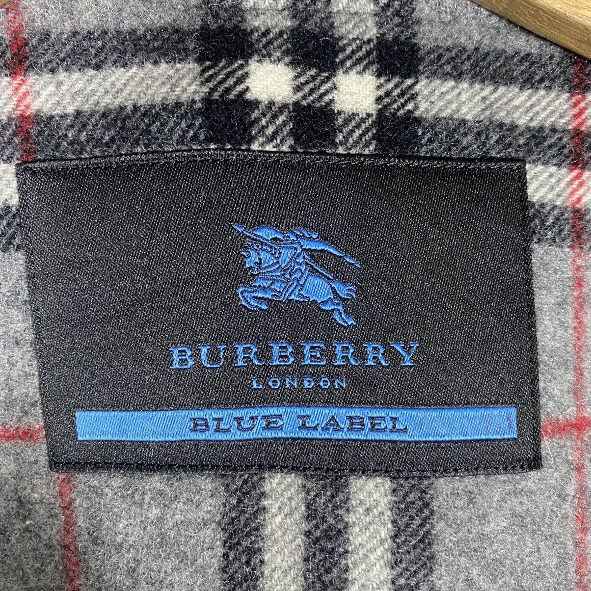 Burberry × Burberry Prorsum Vintage Burberry London Blue Label Nova Check Duffer Coat Size US M / EU 48-50 / 2 - 8 Thumbnail