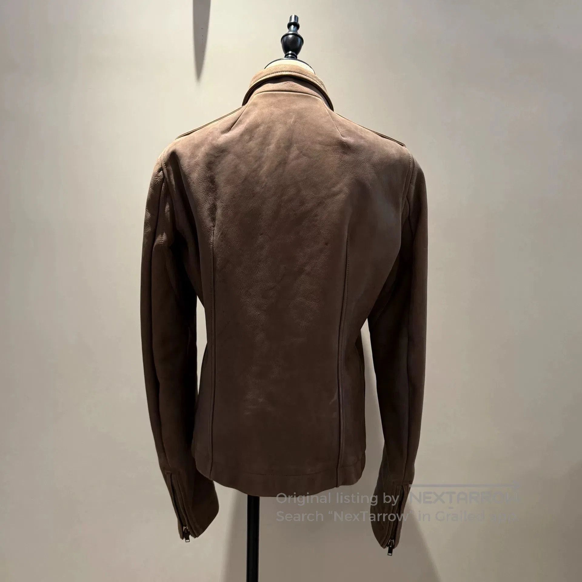 Rick Owens Rick Owens Bullhide Leather Biker Jacket. Size US M / EU 48-50 / 2 - 3 Thumbnail
