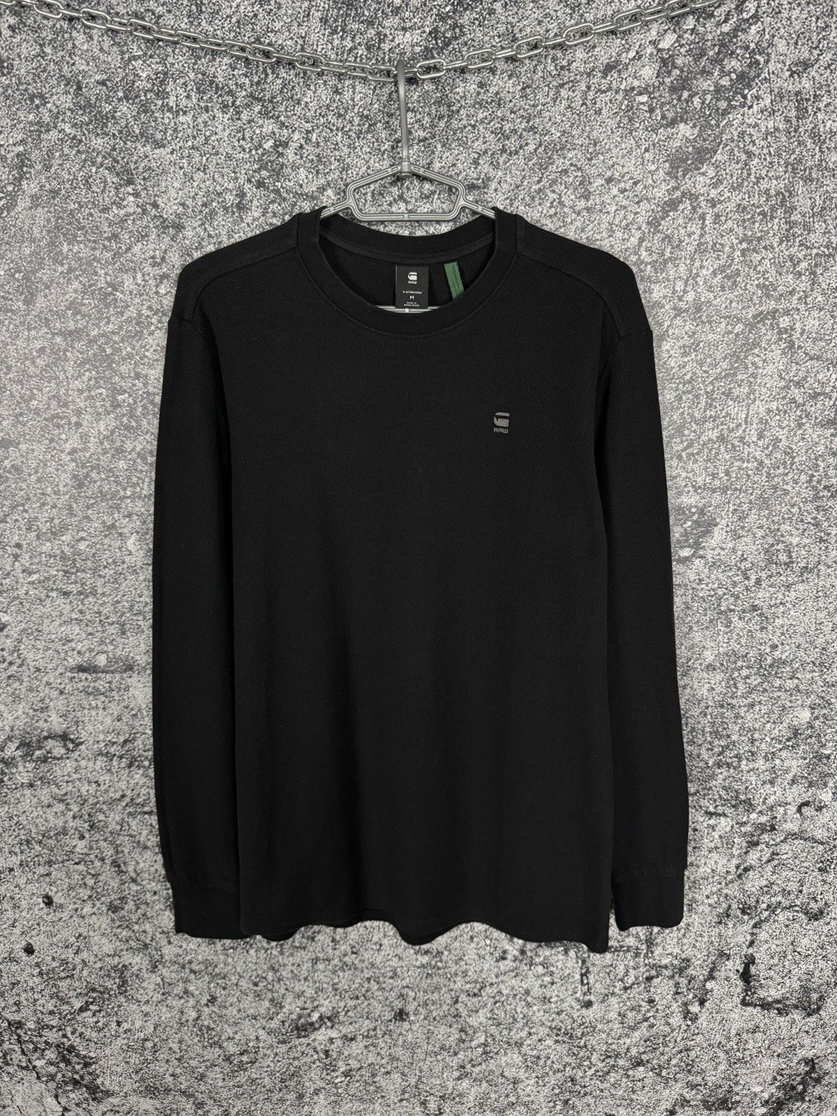 G-Star G-Star Raw Lash R T L/S Waffle Light Sweatshirt Size M Size US M / EU 48-50 / 2 - 1 Thumbnail