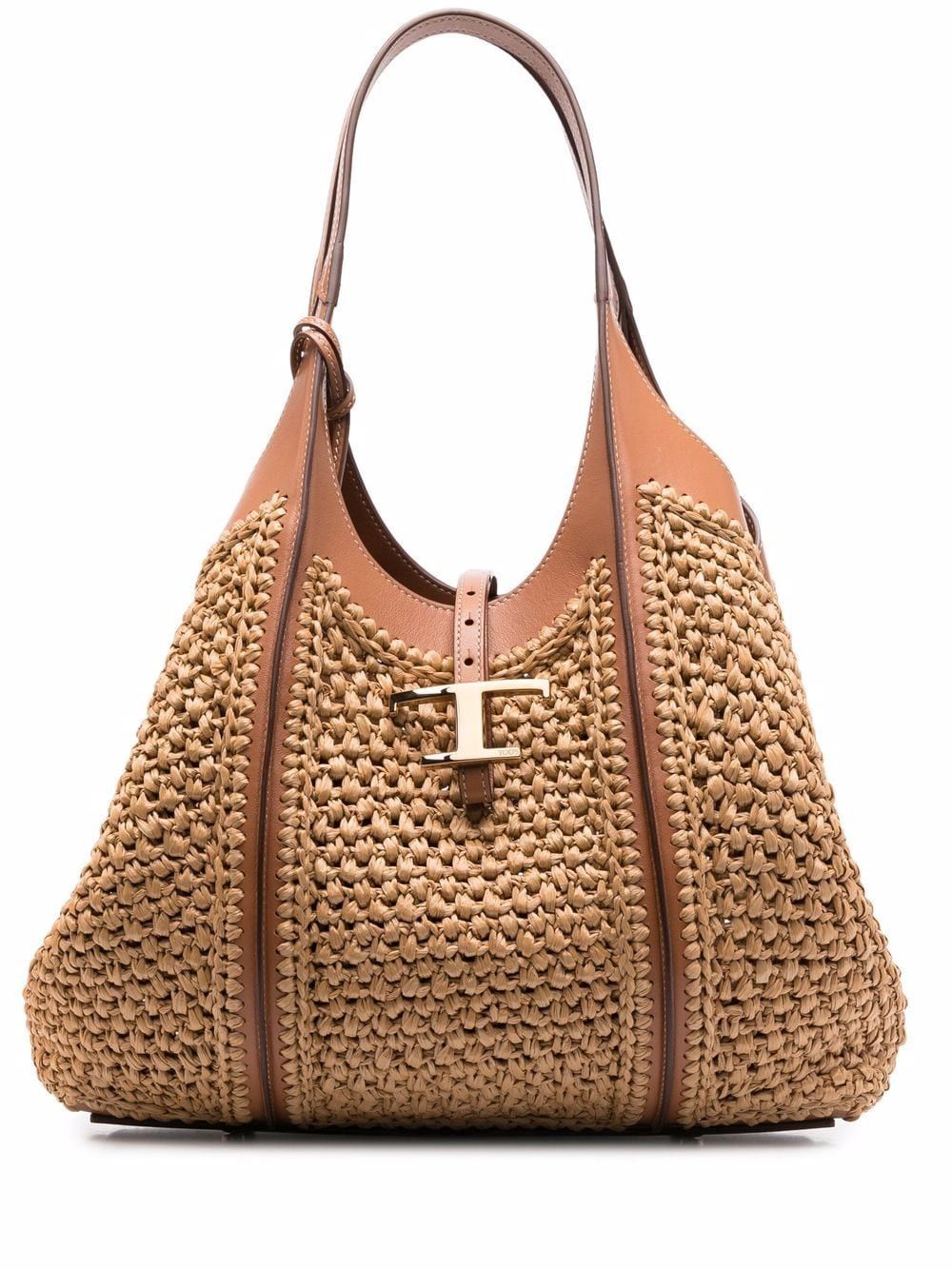 image of Tods Tod`s Logo Tote in Brown, Women's