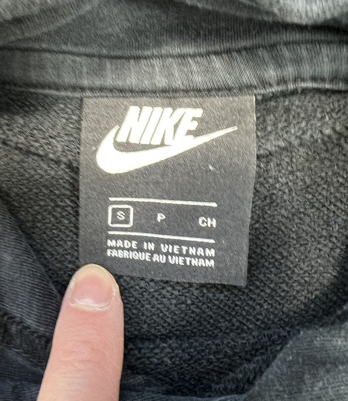 Nike Hoodie Nike Swoosh Big Logo Black Size US S / EU 44-46 / 1 - 2 Thumbnail