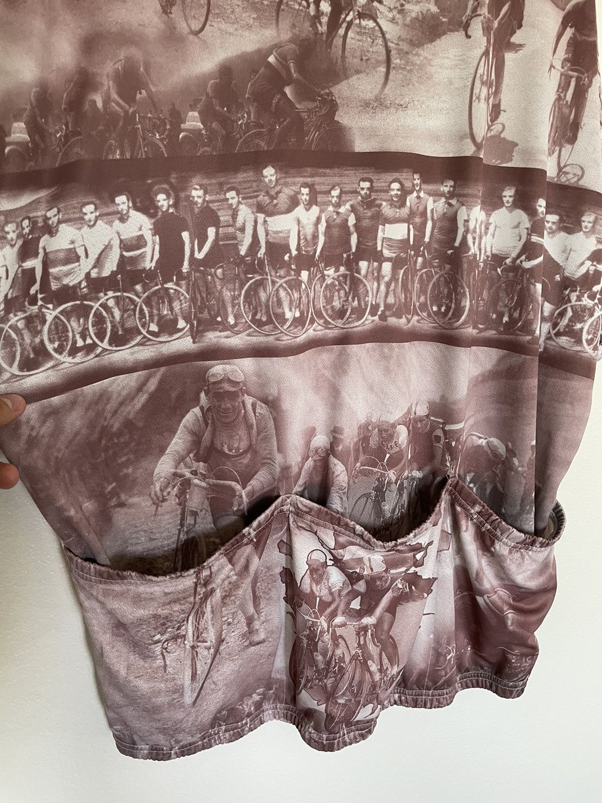 Vintage 90s tour de france aop bike tee