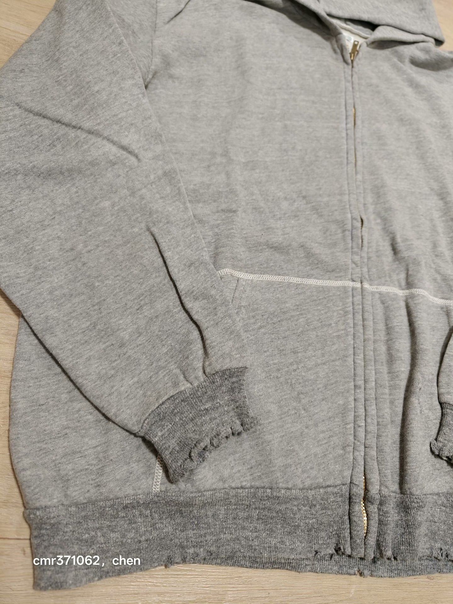 A.PRESSE A.PRESSE 26ss Light Weight Zip Hoodie Size US XL / EU 56 / 4 - 4 Thumbnail