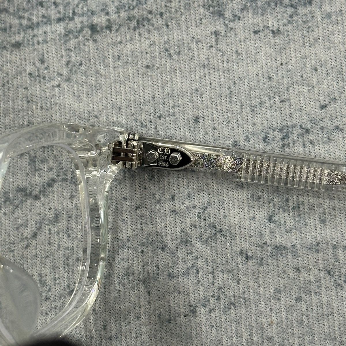 Chrome Hearts CHROME HEARTS CHIRP CHIRP CRYSTAL EYEGLASSES Size ONE SIZE - 8 Thumbnail