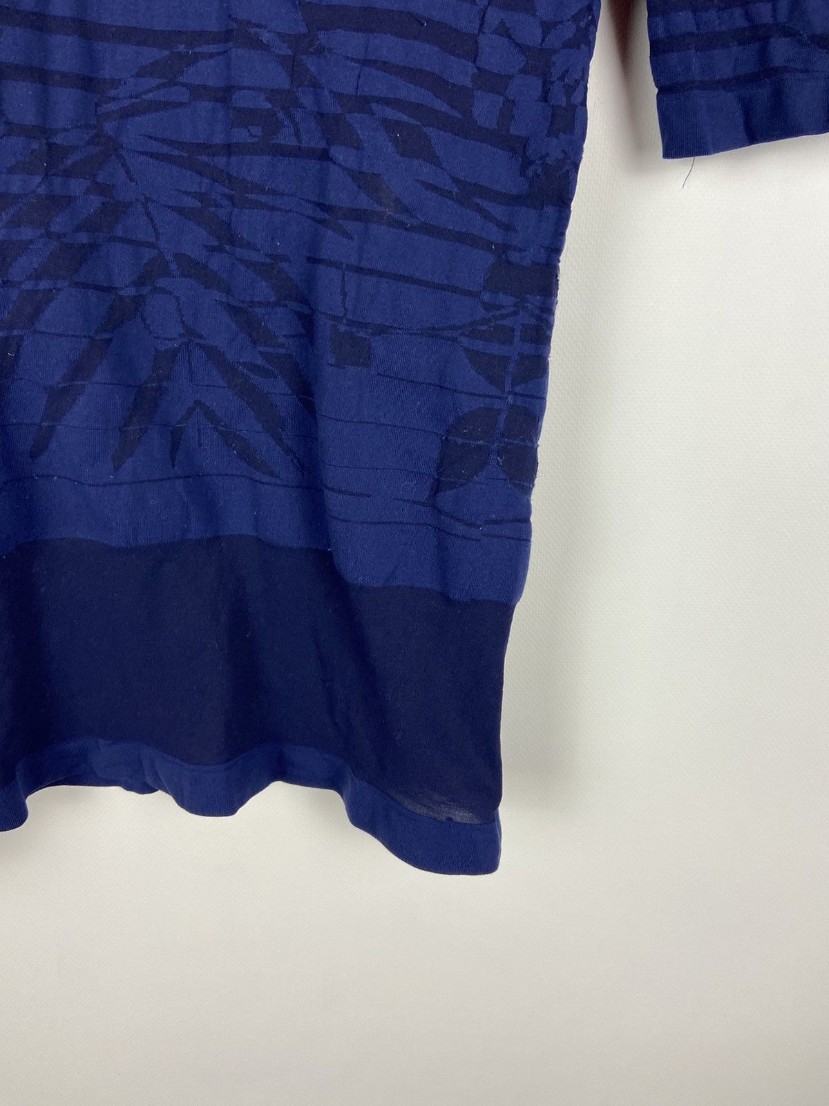 Designer × Marithe + Francois Girbaud Marithe Francois Girbaud Blue Skinny Top T-Shirt Womens Size S / US 4 / IT 40 - 7 Thumbnail