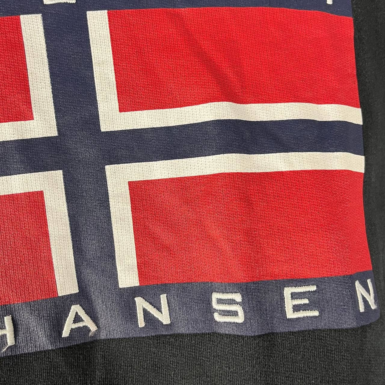 Helly Hansen Helly Hansen x Sandro Paris Hoodie Flag Pullover Rare Size US XS / EU 42 / 0 - 6 Thumbnail