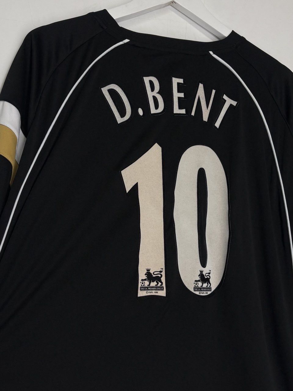 Joma #10 Bent Charlton Athletic 2006 Away Soccer Jersey W/ Signed Size US XL / EU 56 / 4 - 13 Thumbnail