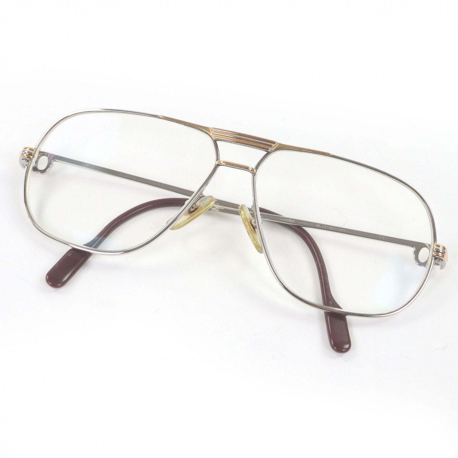 Cartier Cartier Cartier Trinity Glasses Precious Metal Glasses DUTY FREE for USA Size ONE SIZE - 1 Thumbnail