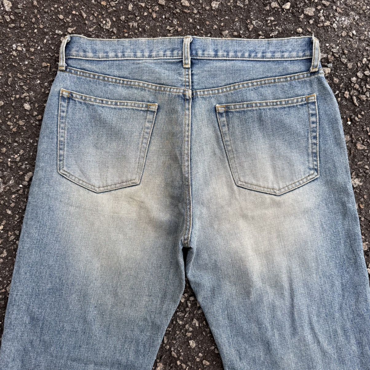 Japanese Brand Vintage Japanese Brand Faded Rusty Blue Denim Jean Pants Size US 35 - 9 Thumbnail