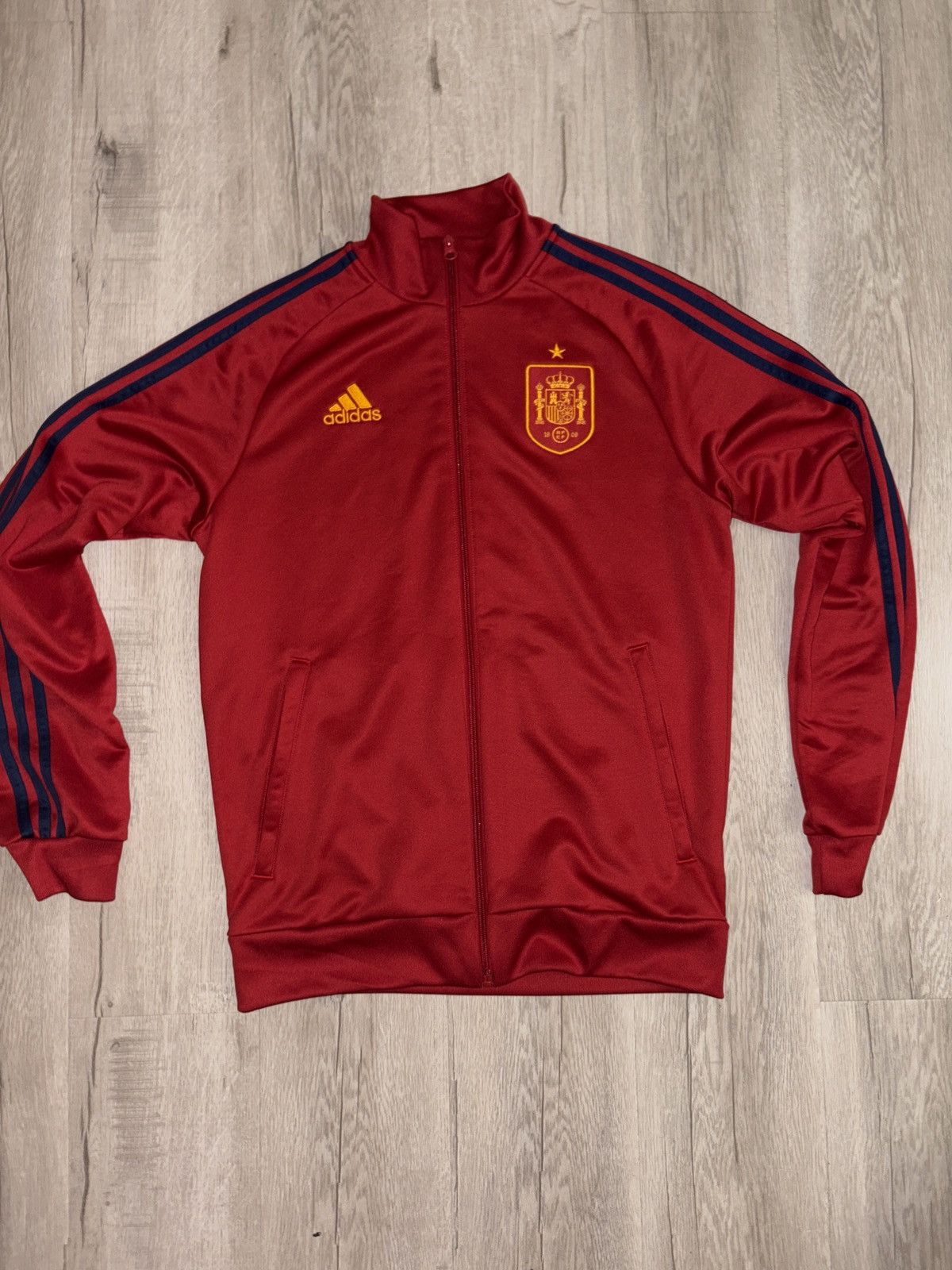 Adidas Adidas Spain National Team Zip Up Size US S / EU 44-46 / 1 - 1 Thumbnail