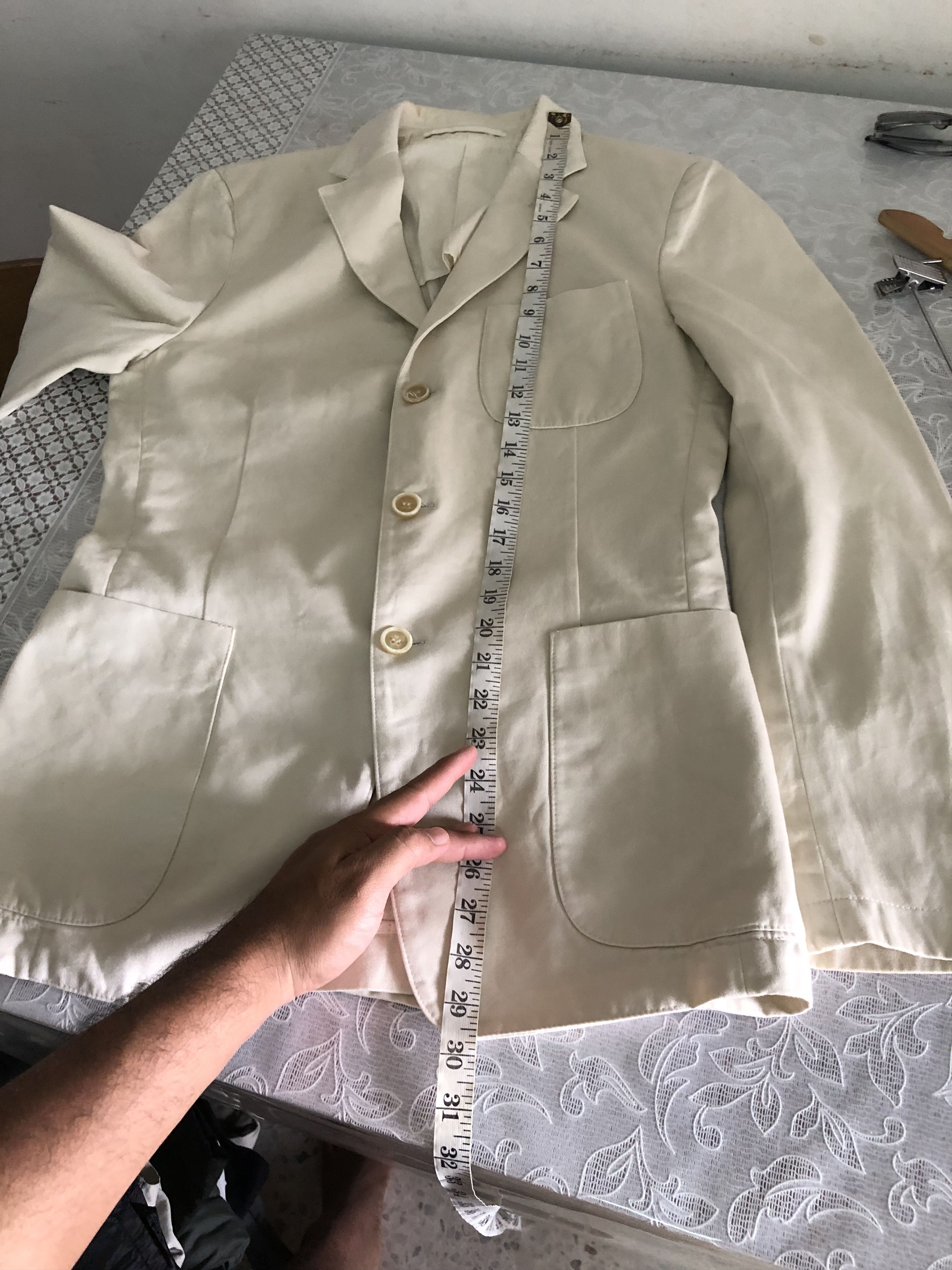 Prada Vintage Prada Single Breasted Blazer Jacket Cotton Size US M / EU 48-50 / 2 - 24 Thumbnail