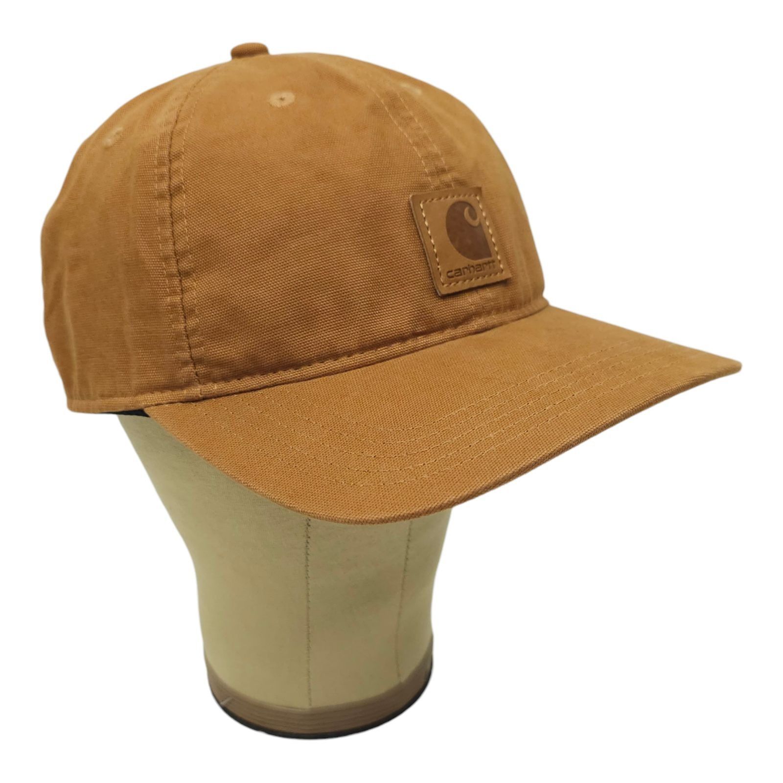 Carhartt Carhartt Odessa Canvas Strapback Cap Hat Cotton Leatherette Size ONE SIZE - 3 Thumbnail