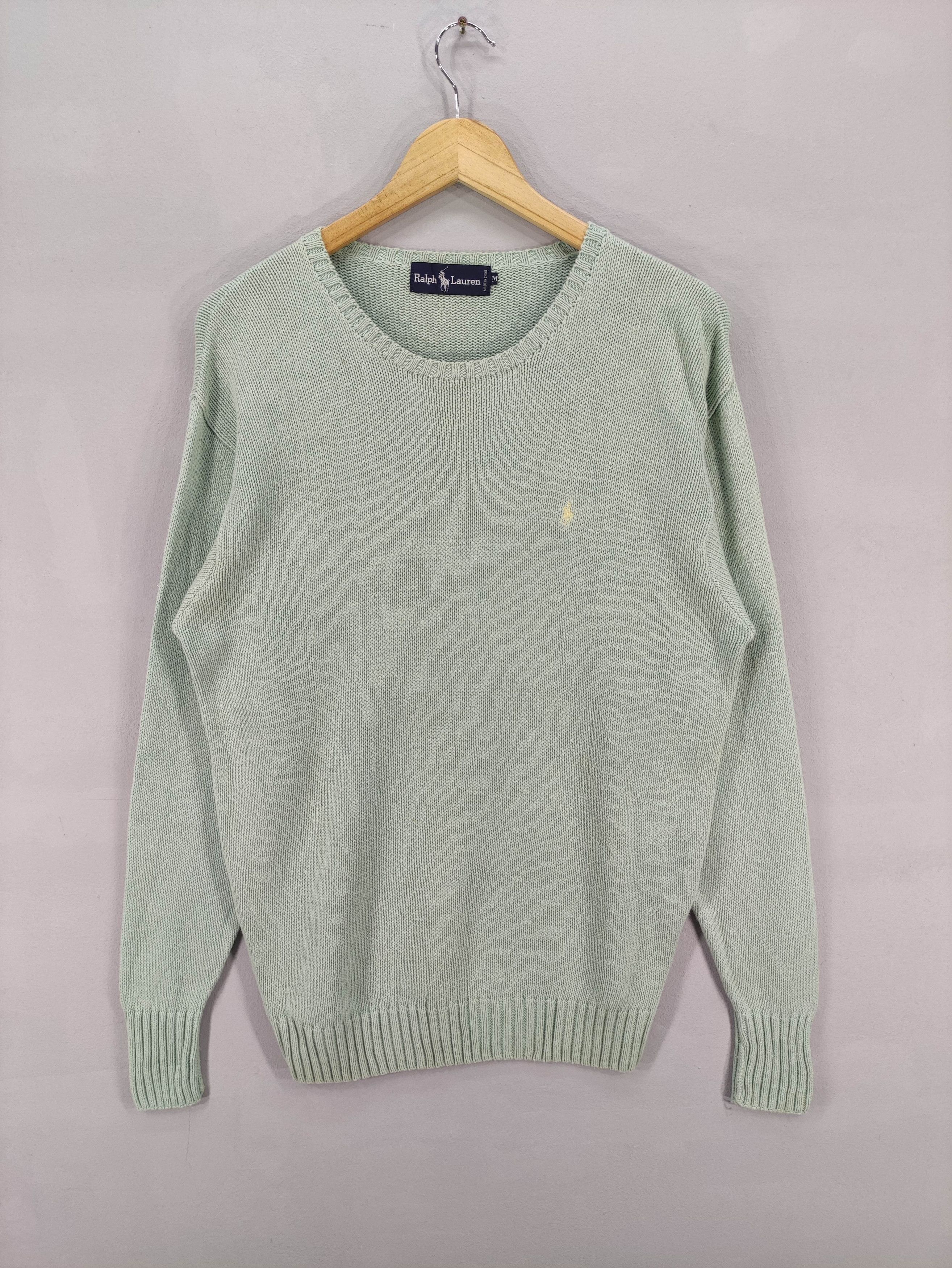 Ralph Lauren Vintage Ralph Lauren Small Logo knit Sweater Jumper Size US M / EU 48-50 / 2 - 1 Thumbnail