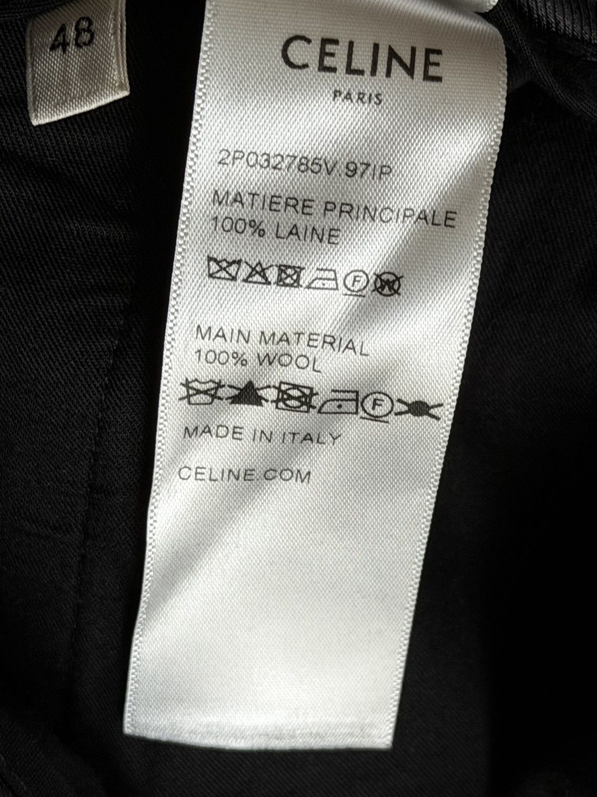 Celine Prince Of Wales Plaid Flared Wool Pants 48 Size US 32 / EU 48 - 8 Thumbnail