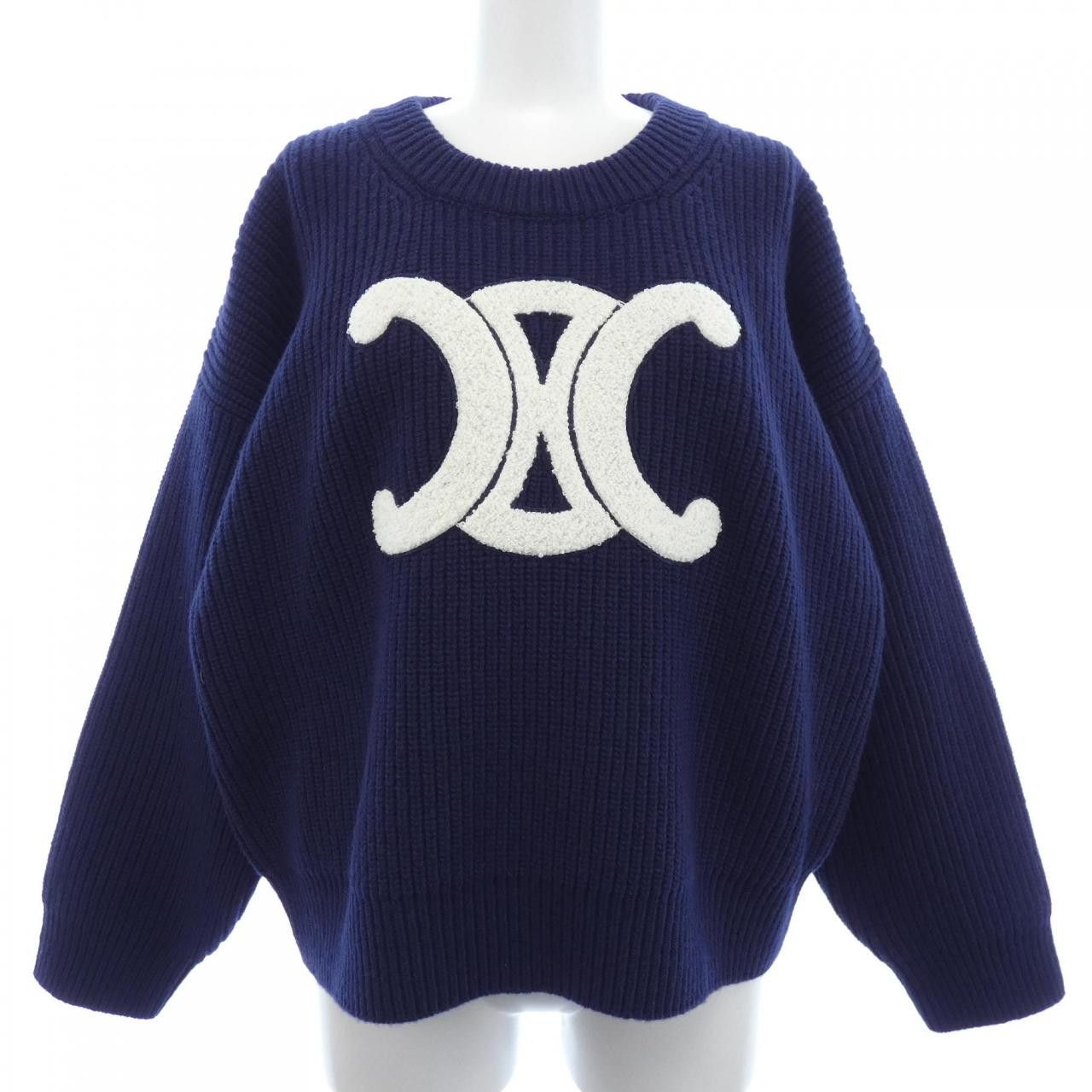 Celine Celine CELINE Knitwear Textile Tops RY0GS423P DUTY FREE for USA Size ONE SIZE - 1 Thumbnail