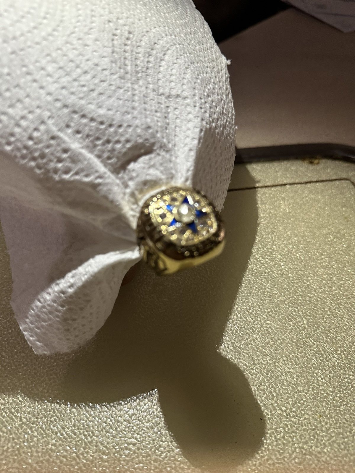 NFL × Vintage Staubach 1971 champion ring (collection ring) Size ONE SIZE - 2 Thumbnail