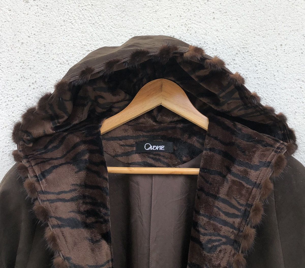 Japanese Brand Lamous Ondine Faux Suede Winter Hoodie Jacket Size XL / US 12-14 / IT 48-50 - 9 Thumbnail
