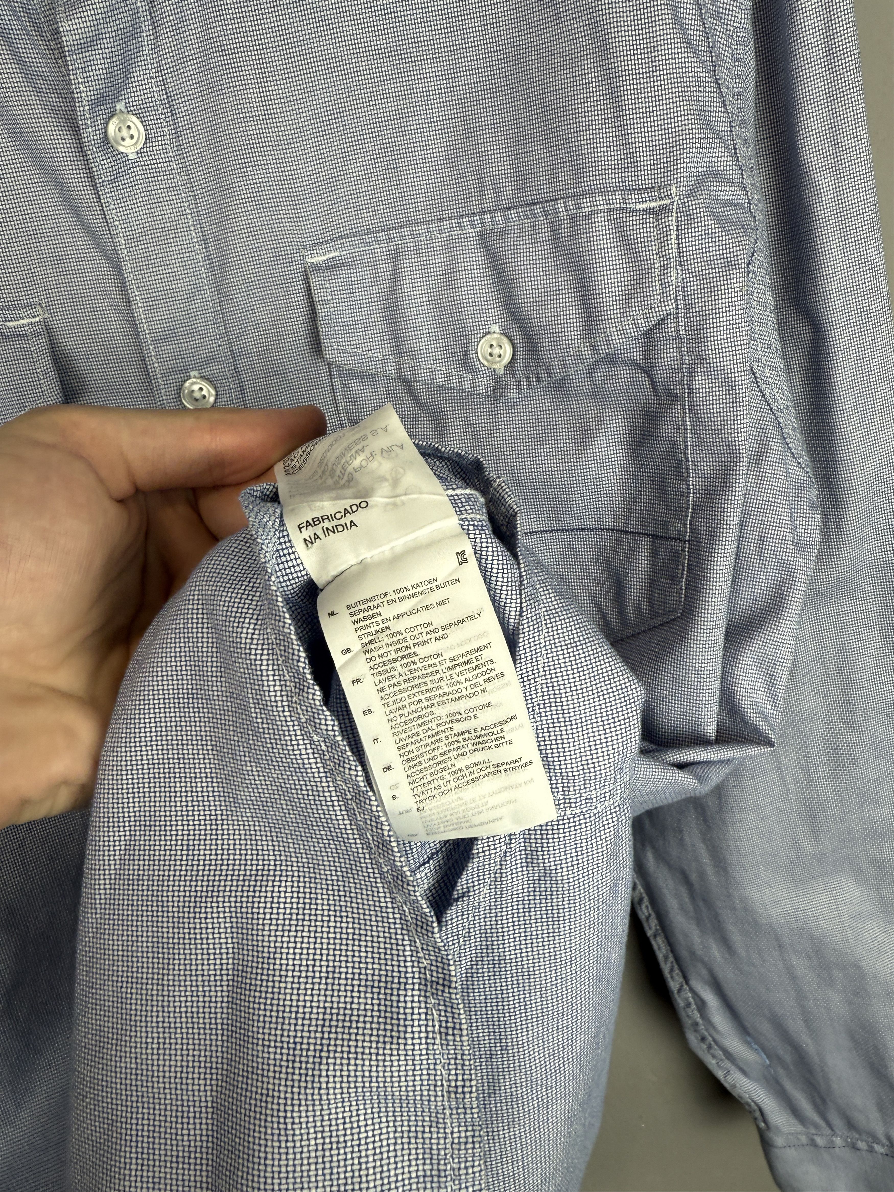 G-Star G-star Raw Shirt RCO Arizona Stockton Blue Check Long Sleeve Size US XXL / EU 58 / 5 - 11 Thumbnail