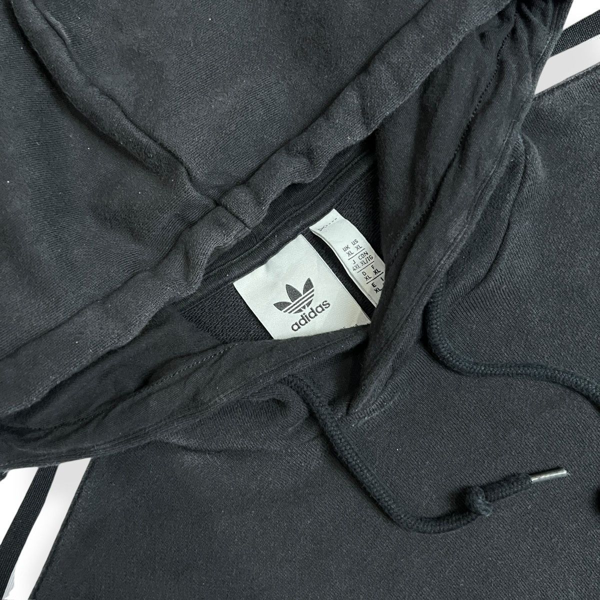 Adidas Adidas Black Hoodie with Rainbow Logo Size US XXL / EU 58 / 5 - 3 Thumbnail