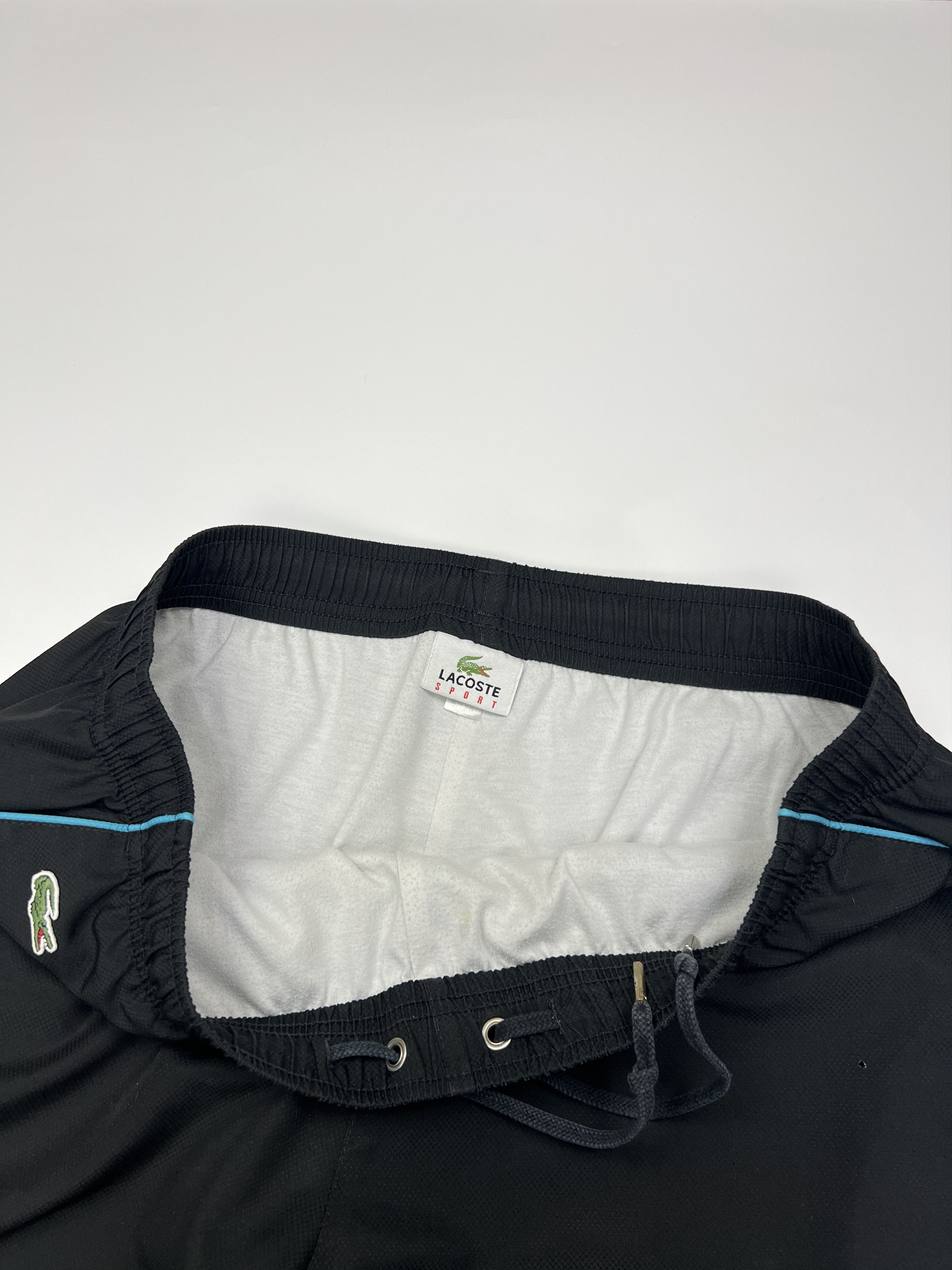 Lacoste Vintage Lacoste Sport Nylon Joggers Striped Pants Small Logo Size US 32 / EU 48 - 5 Thumbnail