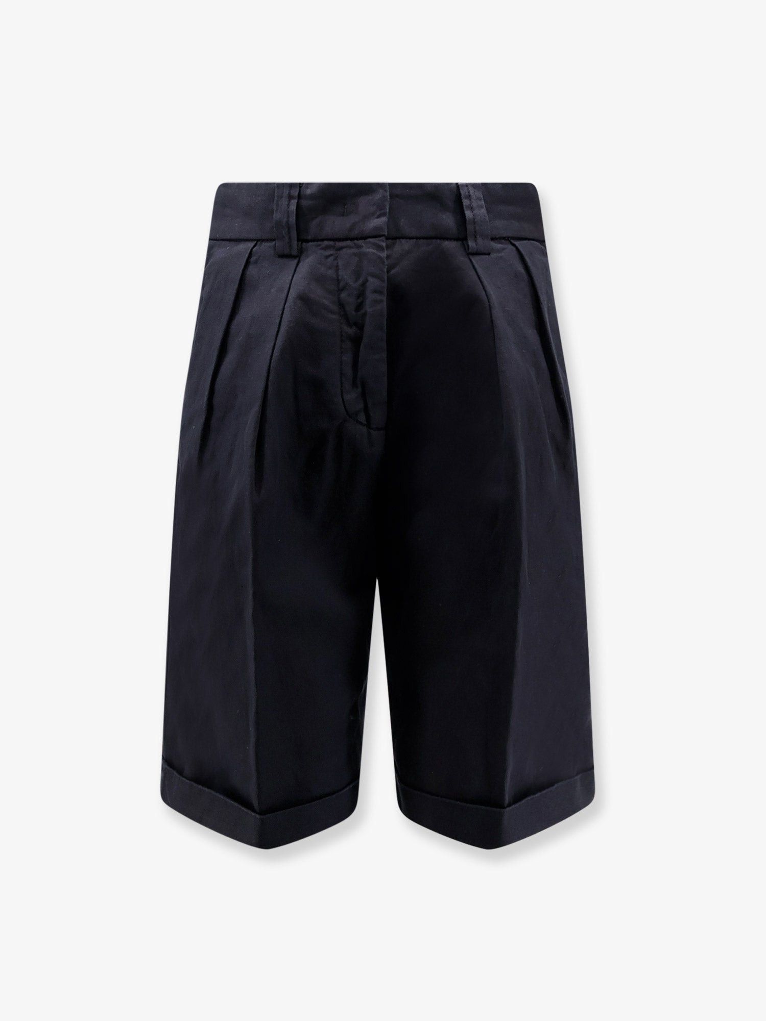 Aspesi Cotton And Linen Shorts Size 25" / US 0 / IT 36 - 1 Thumbnail