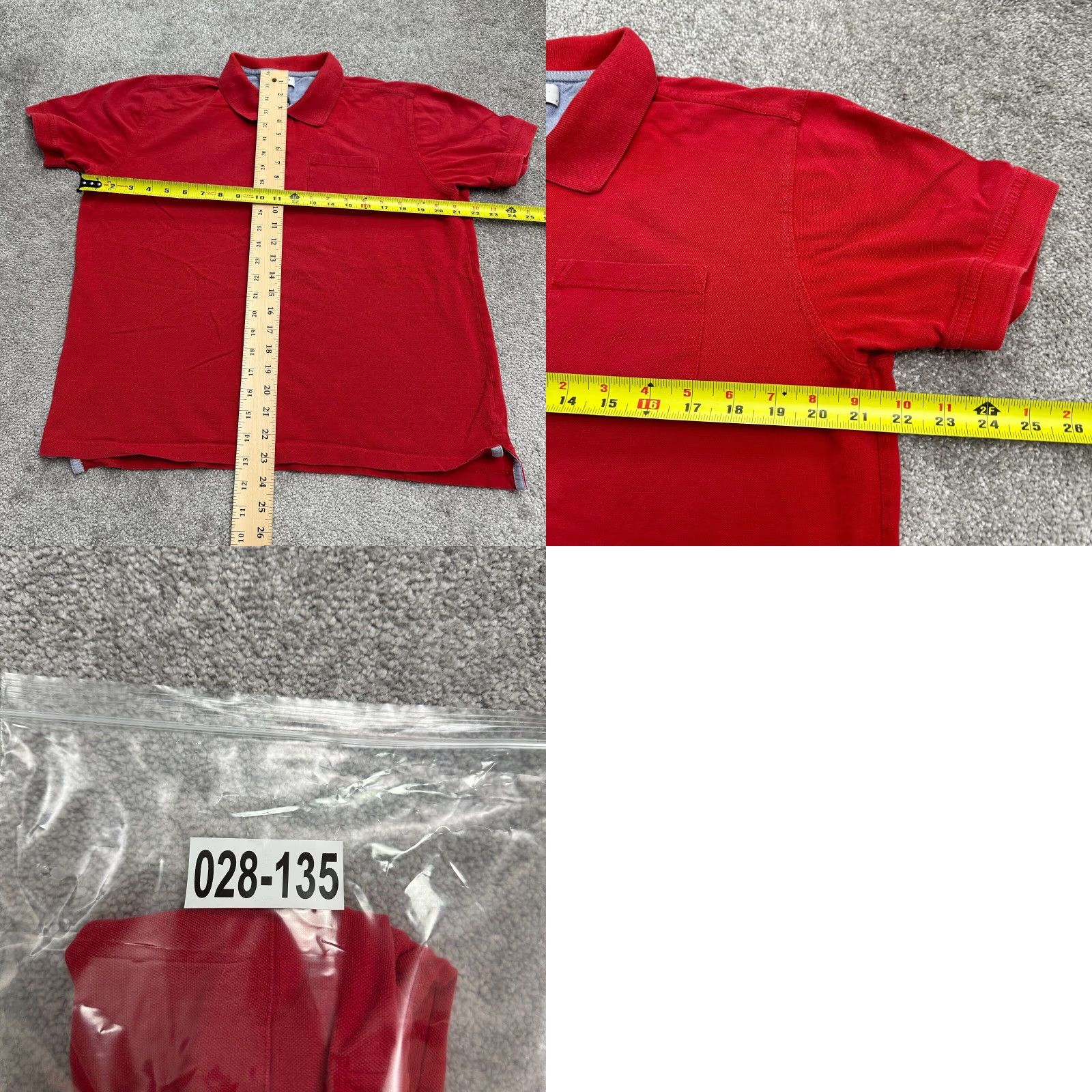 Vintage VINTAGE? No, it's Not Vintage. Diego Martin Polo Shirt Womens XL Red Short Sleeve 1005 Cotton Pocket Casual Top Size XL / US 12-14 / IT 48-50 - 8 Thumbnail