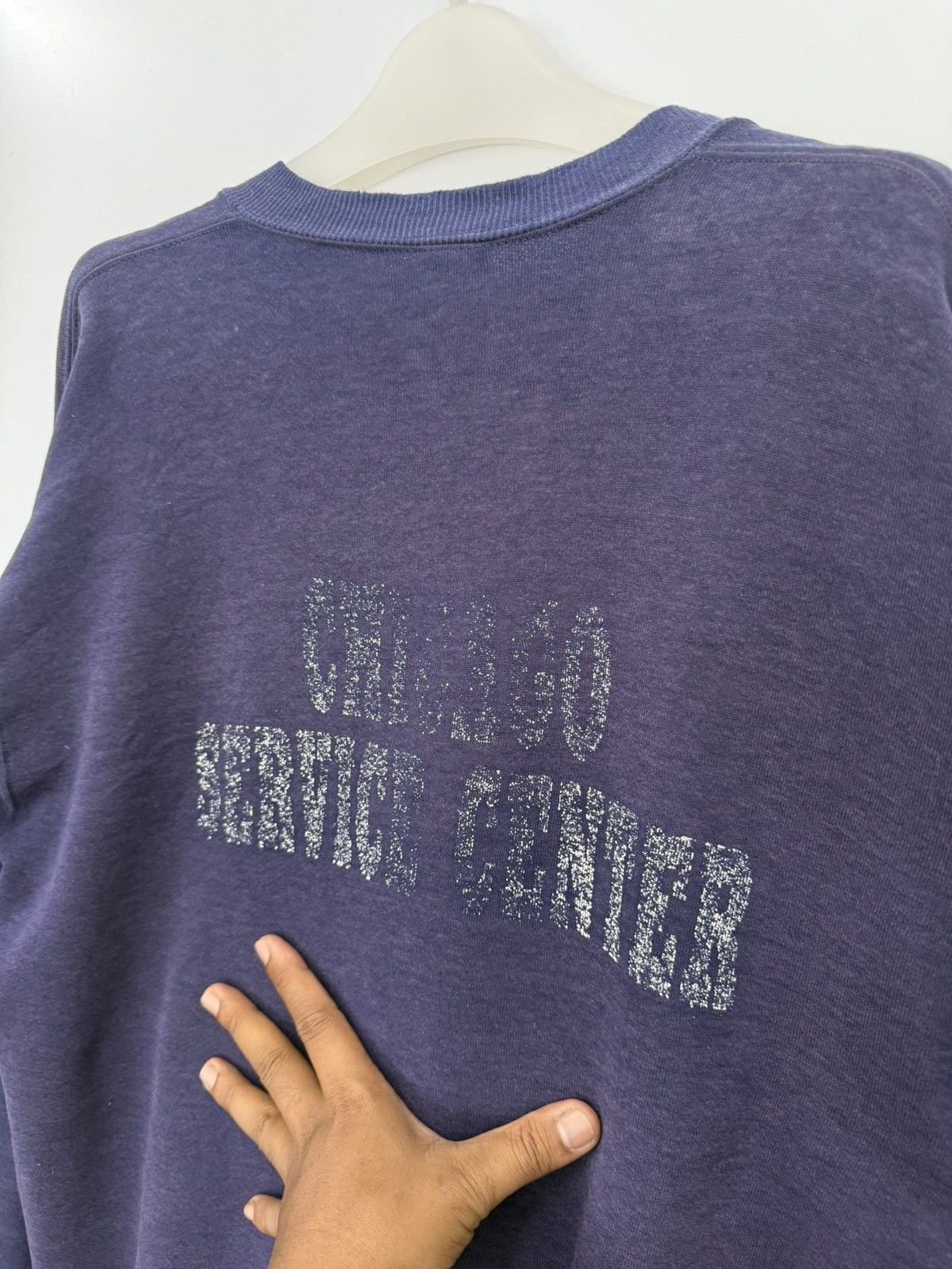 Russell Athletic 🔥 VINTAGE 90s Russel Chicago Cruisers Distressed Sweatshirt Size US M / EU 48-50 / 2 - 11 Thumbnail