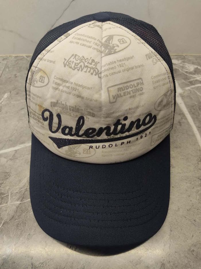 Valentino Vintage Rudolph Valentino Trucker Hat Cap Size ONE SIZE - 2 Thumbnail