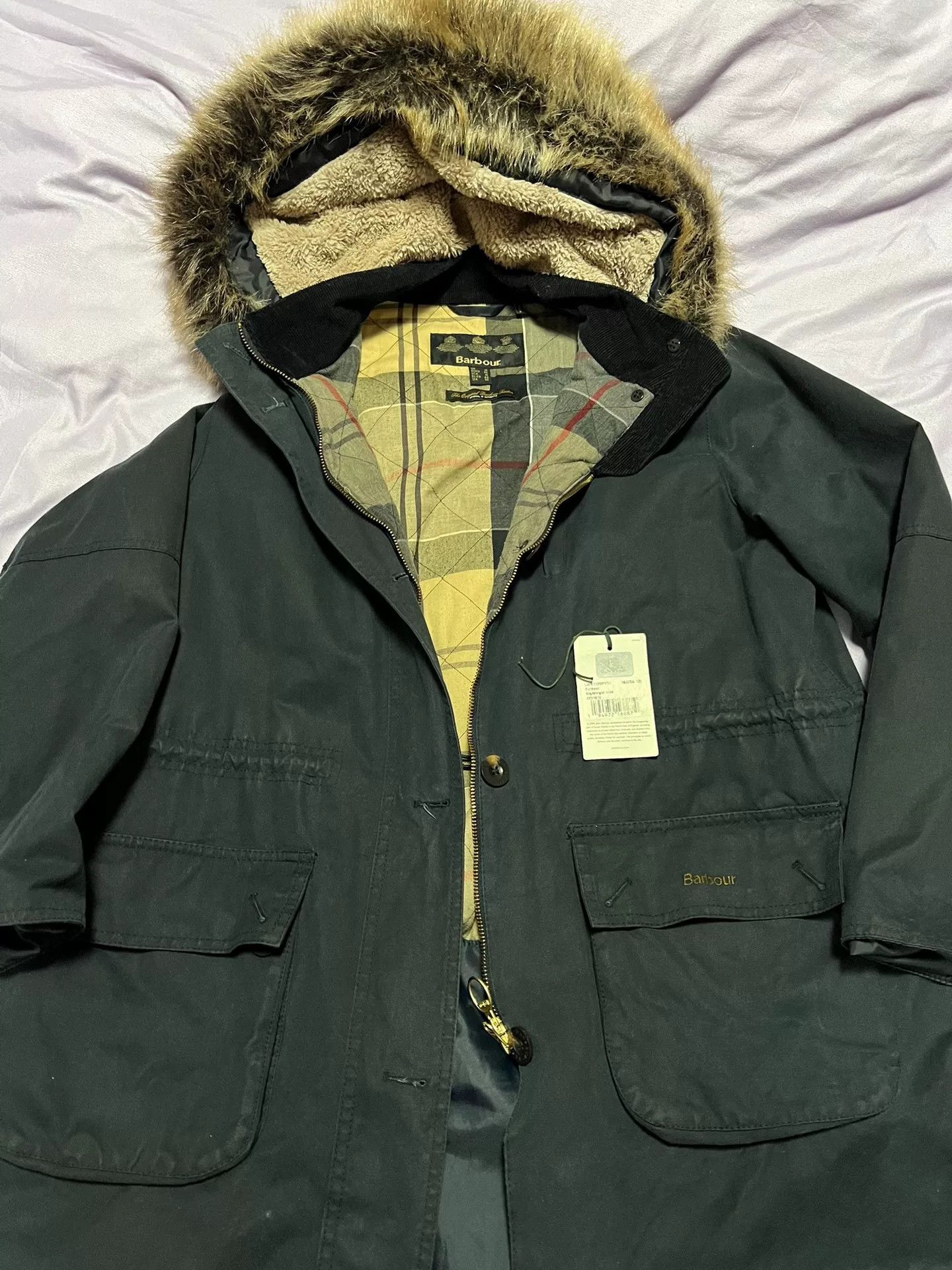 Barbour Barbour Nightingal De-Waxed Jacket Size M / US 6-8 / IT 42-44 - 1 Thumbnail