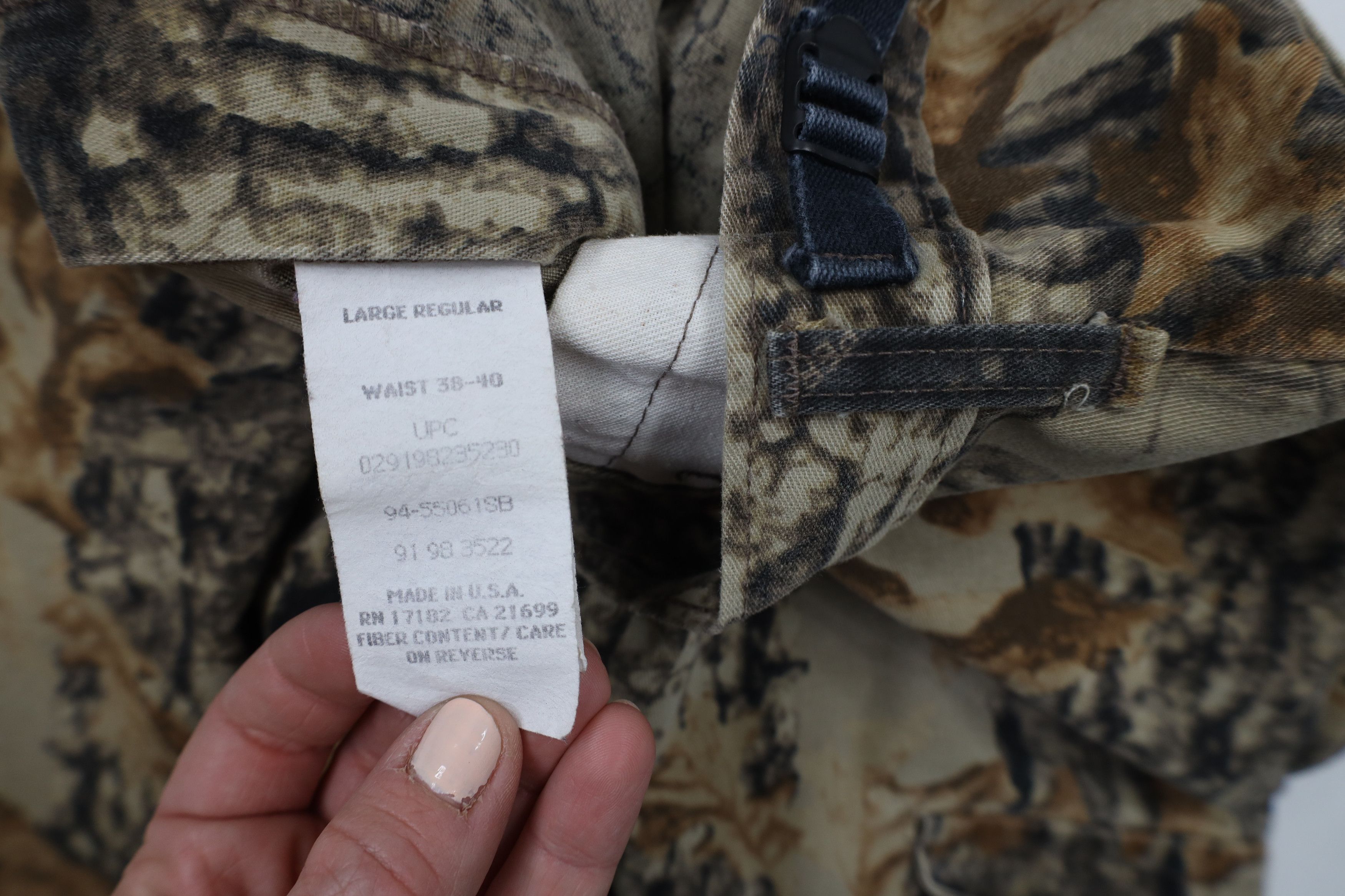 Vintage Vintage 90s Streetwear Camouflage Wide Leg Cargo Pants USA Size US 36 / EU 52 - 8 Thumbnail