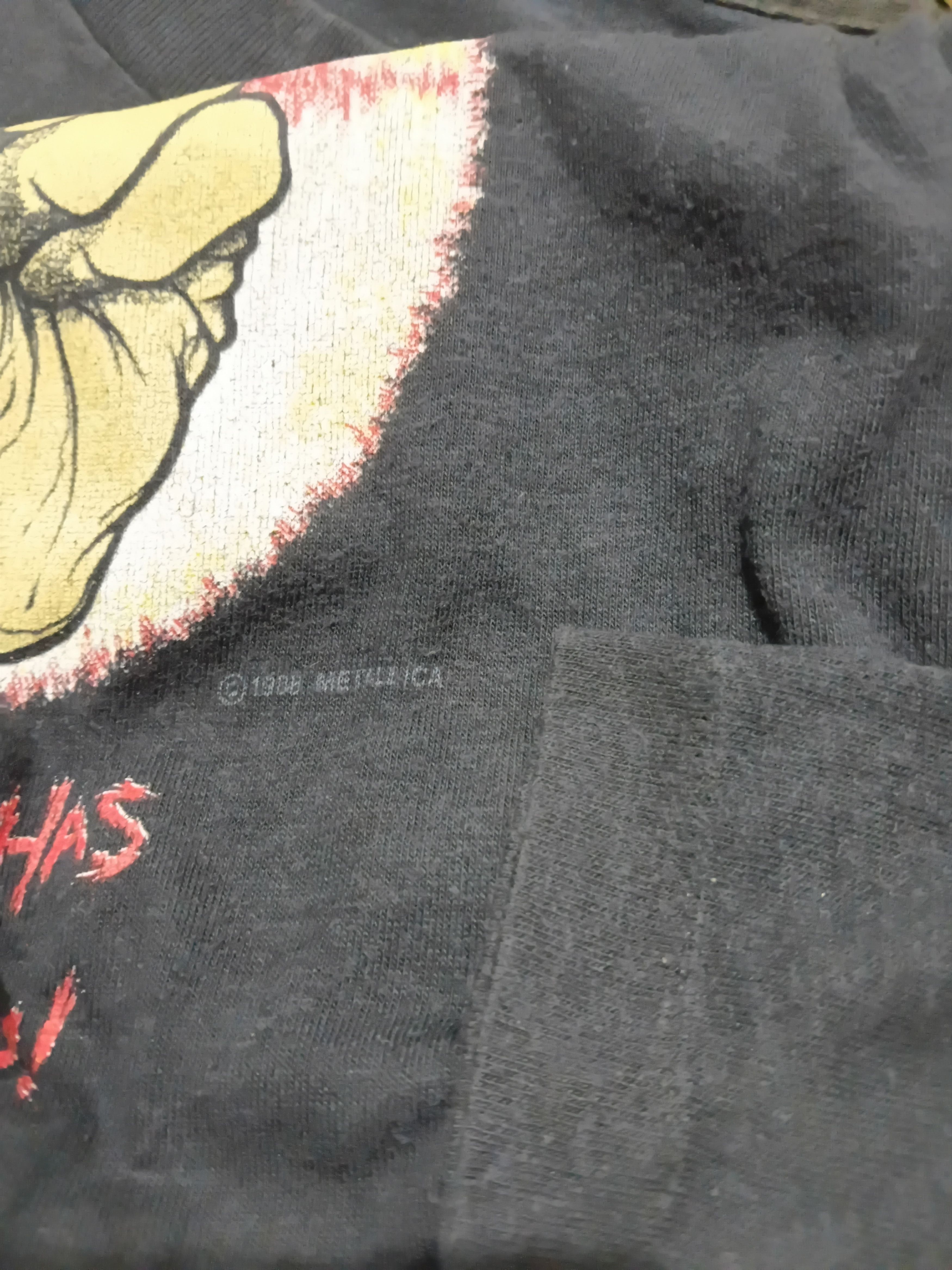 Vintage Rare x metallica x pushead x vintage x bandtees Size US M / EU 48-50 / 2 - 4 Thumbnail