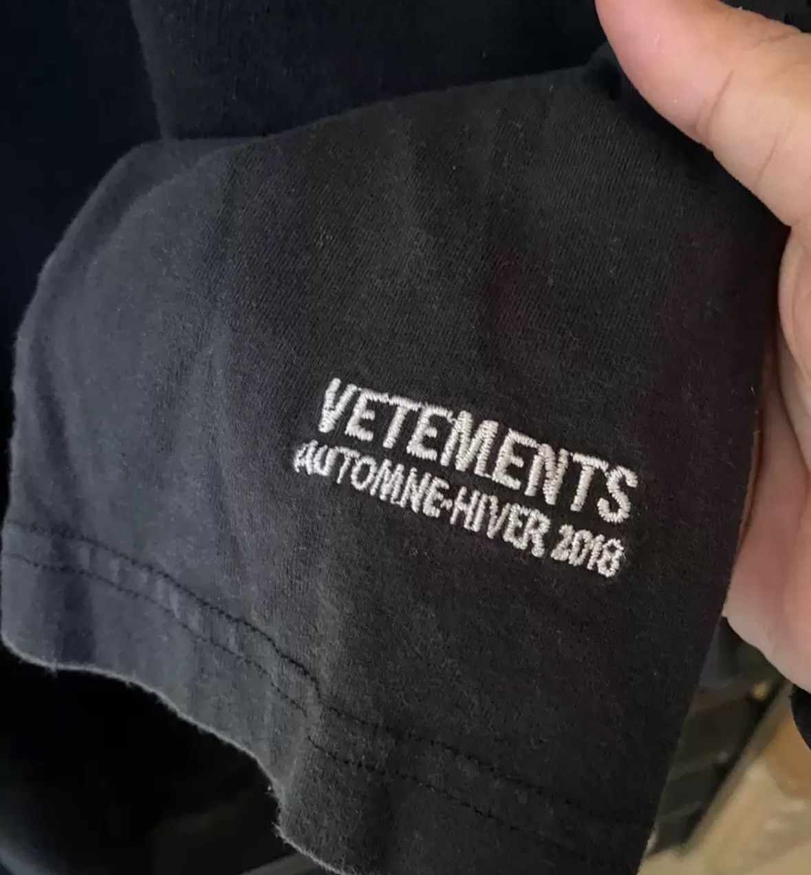 Vetements Veterments fake two hooded sweatshirts 2412-Nextarrow Size US XS / EU 42 / 0 - 3 Thumbnail