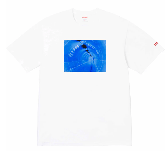 Supreme Supreme Tunnel Tee White 2XL Size US XXL / EU 58 / 5 - 1 Thumbnail