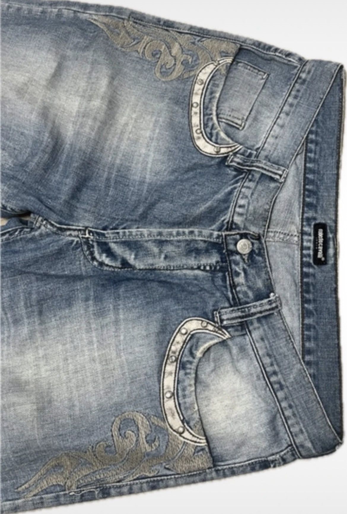 Roberto Cavalli Roberto Cavalli embroidered jeans Size 32" / US 10 / IT 46 - 4 Thumbnail